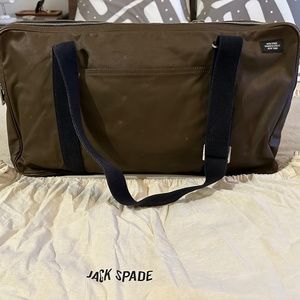 Jack Spade Coated Canvas Carry-On Bag
